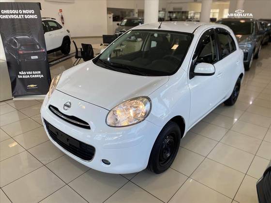NISSAN MARCH 1.0 S 16V FLEX 4P MANUAL NISSAN MARCH 1.0 S 16V FLEX 4P MANUAL